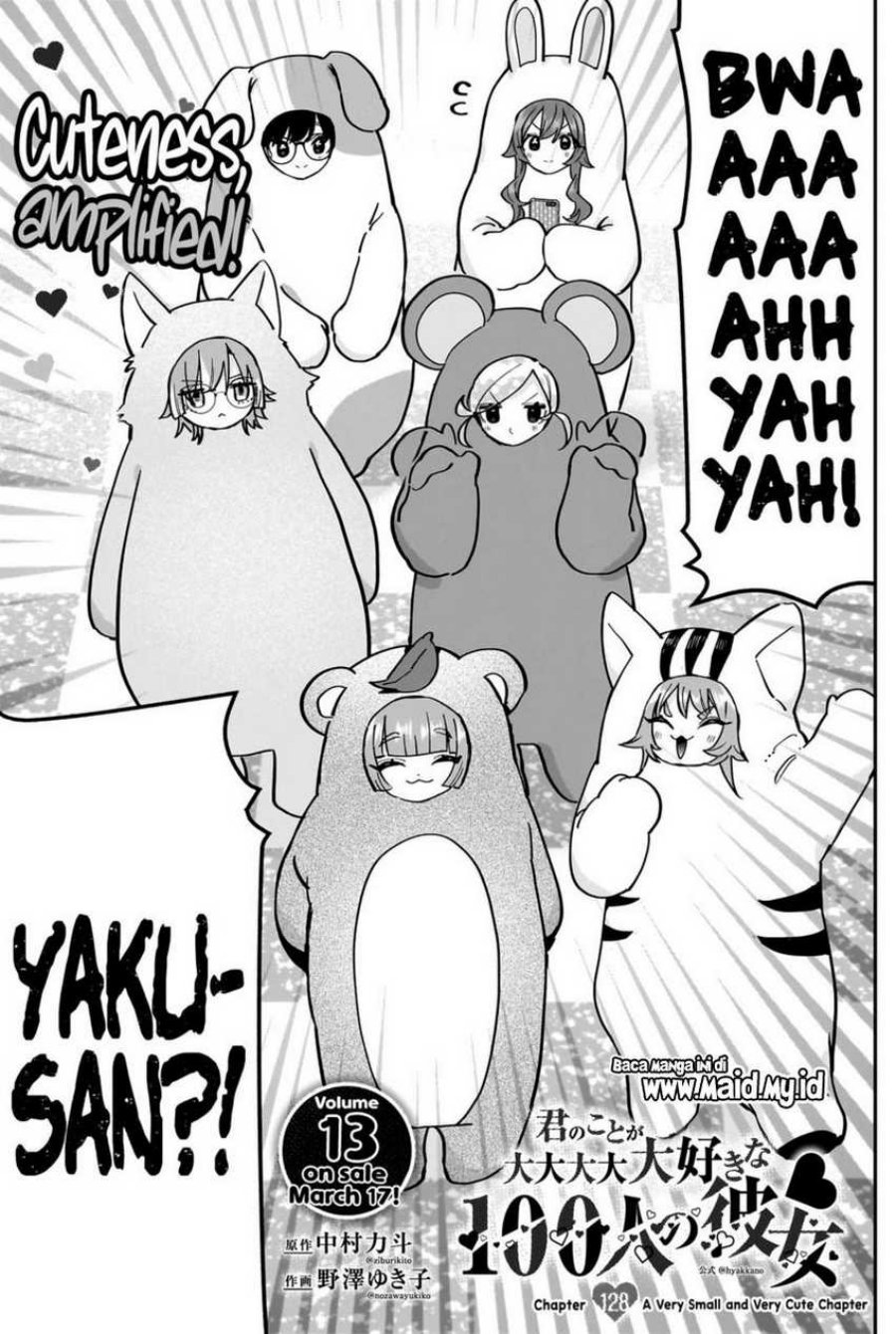 Kimi no Koto ga Dai Dai Dai Dai Daisuki na 100-ri no Kanojo chapter 128